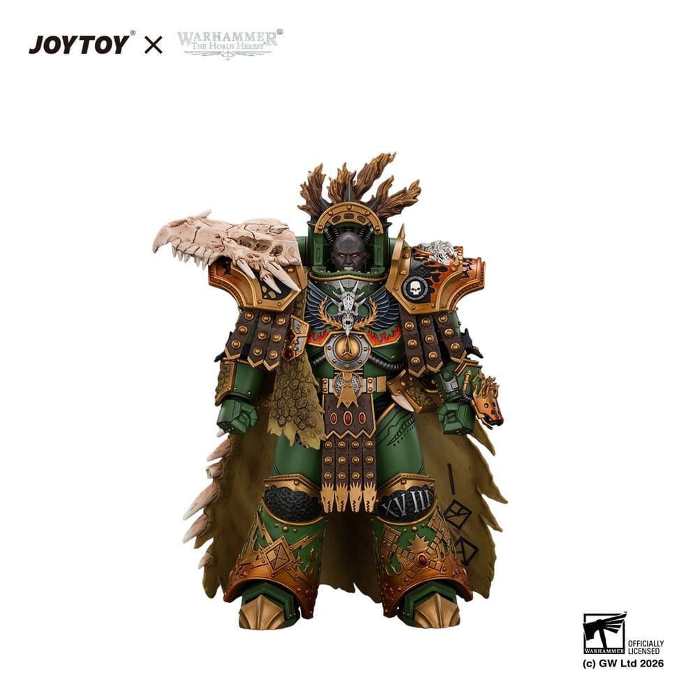 Warhammer Actionfigur Salamanders Vulkan, Primarch of the XVIIIth Legion 21 cm - Preorder - ETA: 25.03.2027