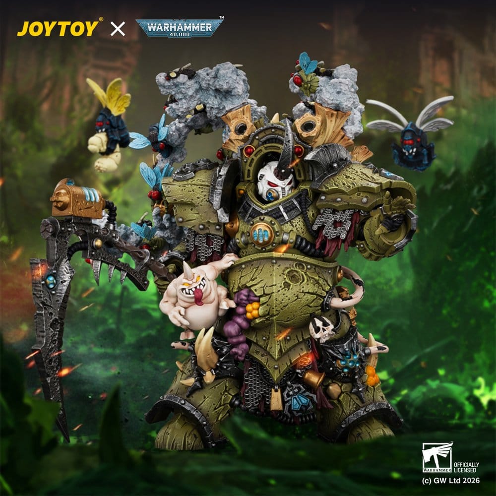 Warhammer Actionfigur Death Guard Typhus Herald of the Plague God 15 cm - Preorder - ETA: 25.03.2027