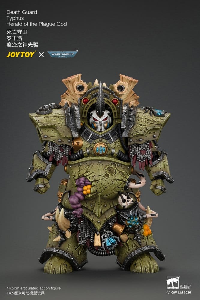 Warhammer Actionfigur Death Guard Typhus Herald of the Plague God 15 cm - Preorder - ETA: 25.03.2027