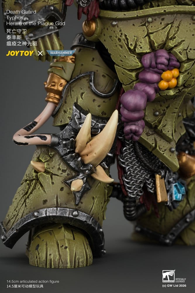 Warhammer Actionfigur Death Guard Typhus Herald of the Plague God 15 cm - Preorder - ETA: 25.03.2027