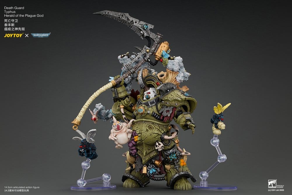 Warhammer Actionfigur Death Guard Typhus Herald of the Plague God 15 cm - Preorder - ETA: 25.03.2027
