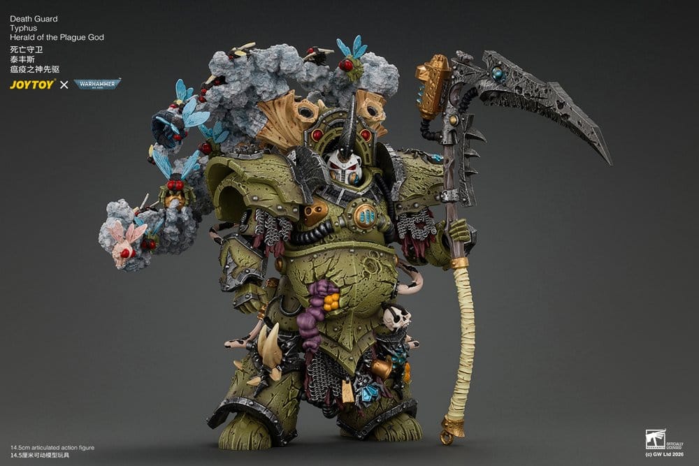 Warhammer Actionfigur Death Guard Typhus Herald of the Plague God 15 cm - Preorder - ETA: 25.03.2027