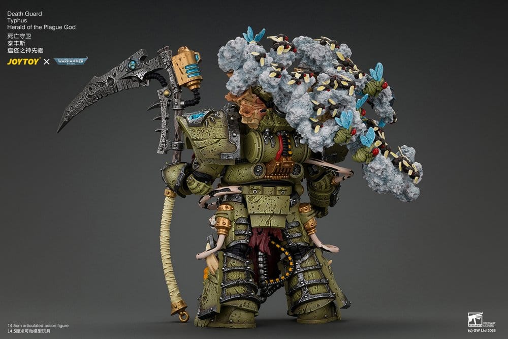 Warhammer Actionfigur Death Guard Typhus Herald of the Plague God 15 cm - Preorder - ETA: 25.03.2027