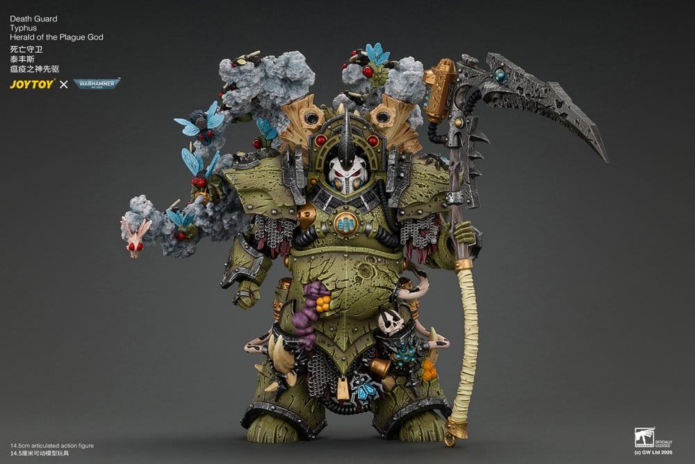 Warhammer Actionfigur Death Guard Typhus Herald of the Plague God 15 cm - Preorder - ETA: 25.03.2027