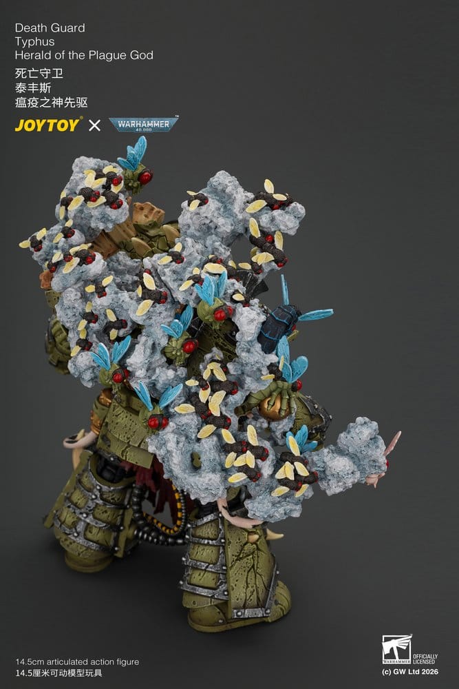 Warhammer Actionfigur Death Guard Typhus Herald of the Plague God 15 cm - Preorder - ETA: 25.03.2027
