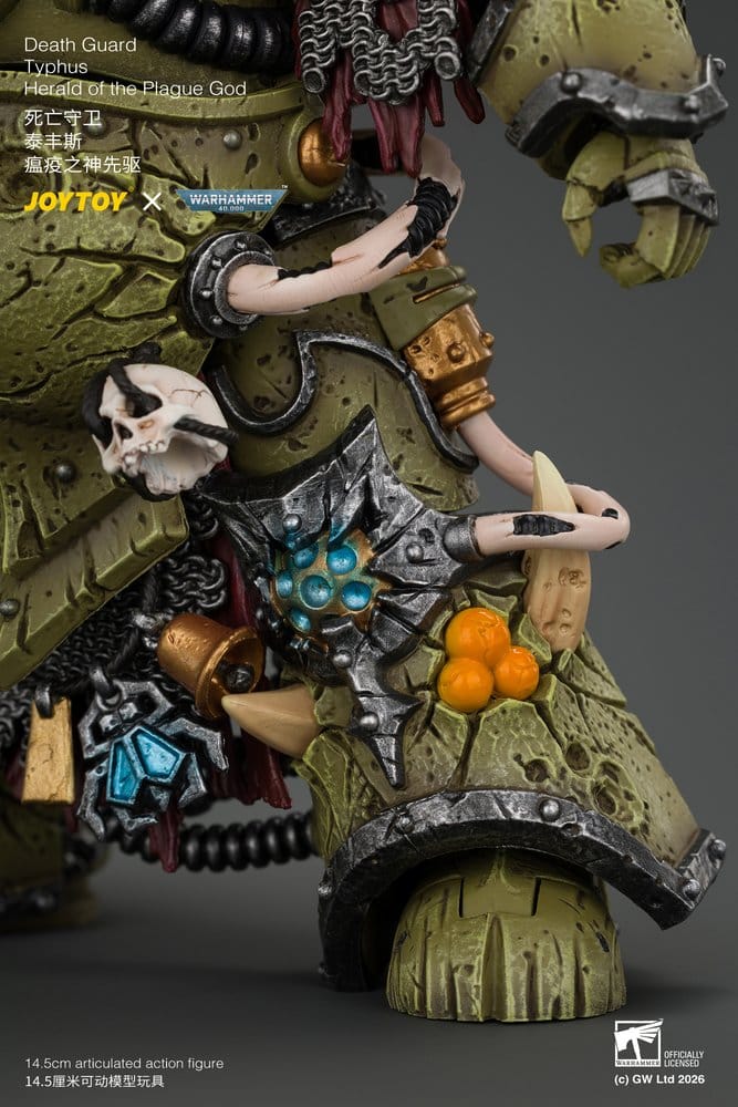 Warhammer Actionfigur Death Guard Typhus Herald of the Plague God 15 cm - Preorder - ETA: 25.03.2027