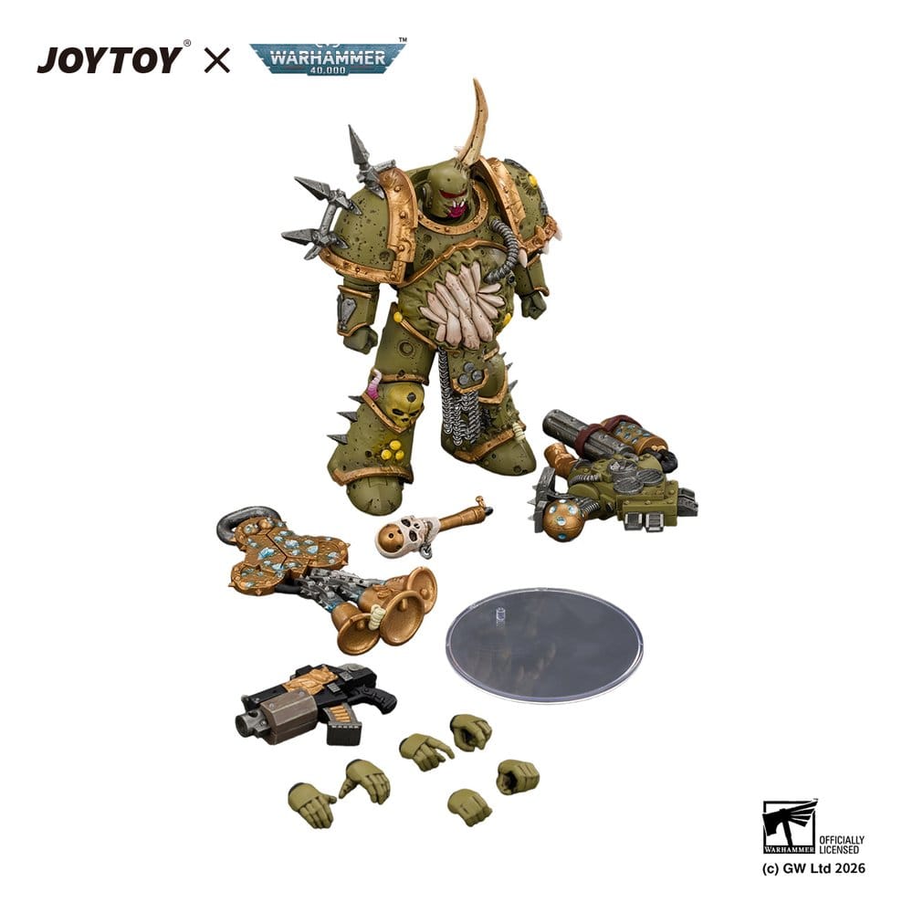 Warhammer Actionfigur Death Guard Plague Marine 1 12 cm - Preorder - ETA: 25.03.2027