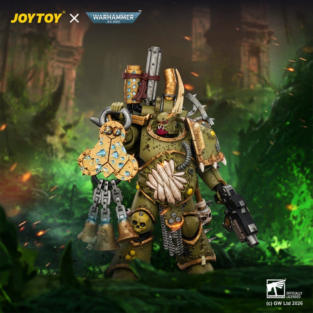 Warhammer Actionfigur Death Guard Plague Marine 1 12 cm - Preorder - ETA: 25.03.2027