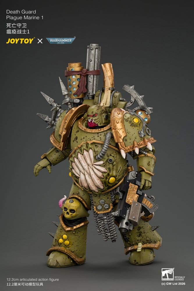 Warhammer Actionfigur Death Guard Plague Marine 1 12 cm - Preorder - ETA: 25.03.2027