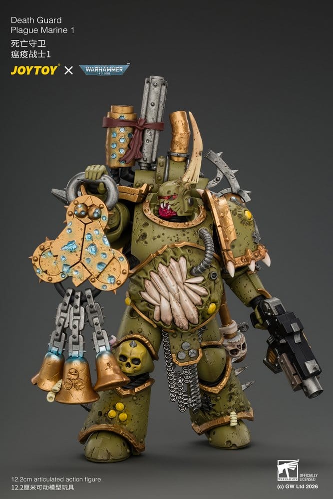 Warhammer Actionfigur Death Guard Plague Marine 1 12 cm - Preorder - ETA: 25.03.2027