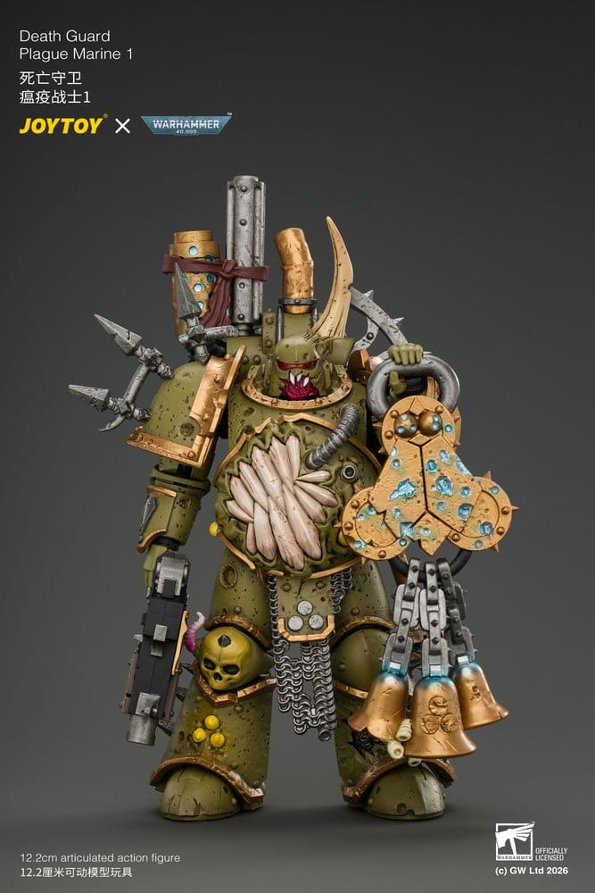 Warhammer Actionfigur Death Guard Plague Marine 1 12 cm - Preorder - ETA: 25.03.2027