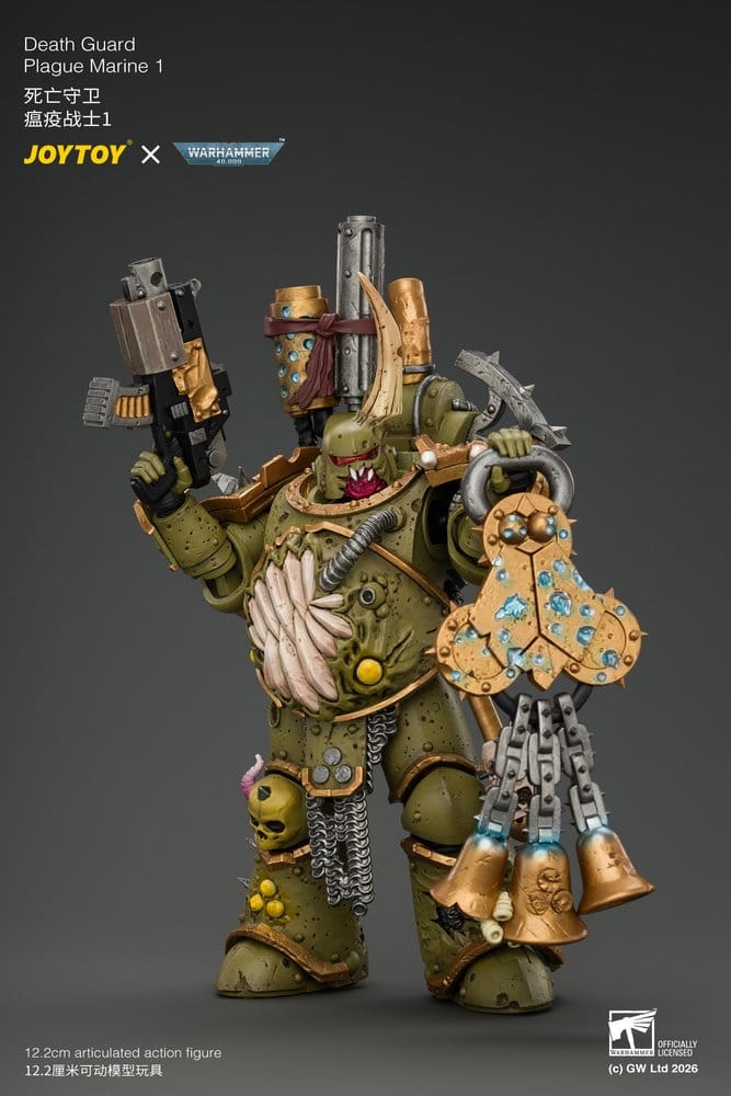 Warhammer Actionfigur Death Guard Plague Marine 1 12 cm - Preorder - ETA: 25.03.2027