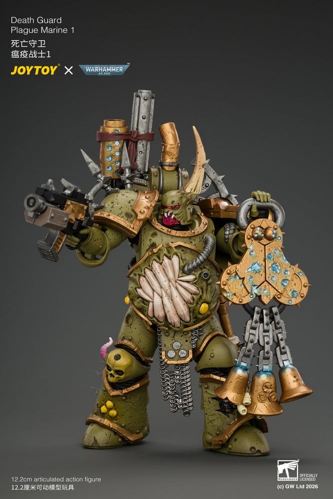 Warhammer Actionfigur Death Guard Plague Marine 1 12 cm - Preorder - ETA: 25.03.2027