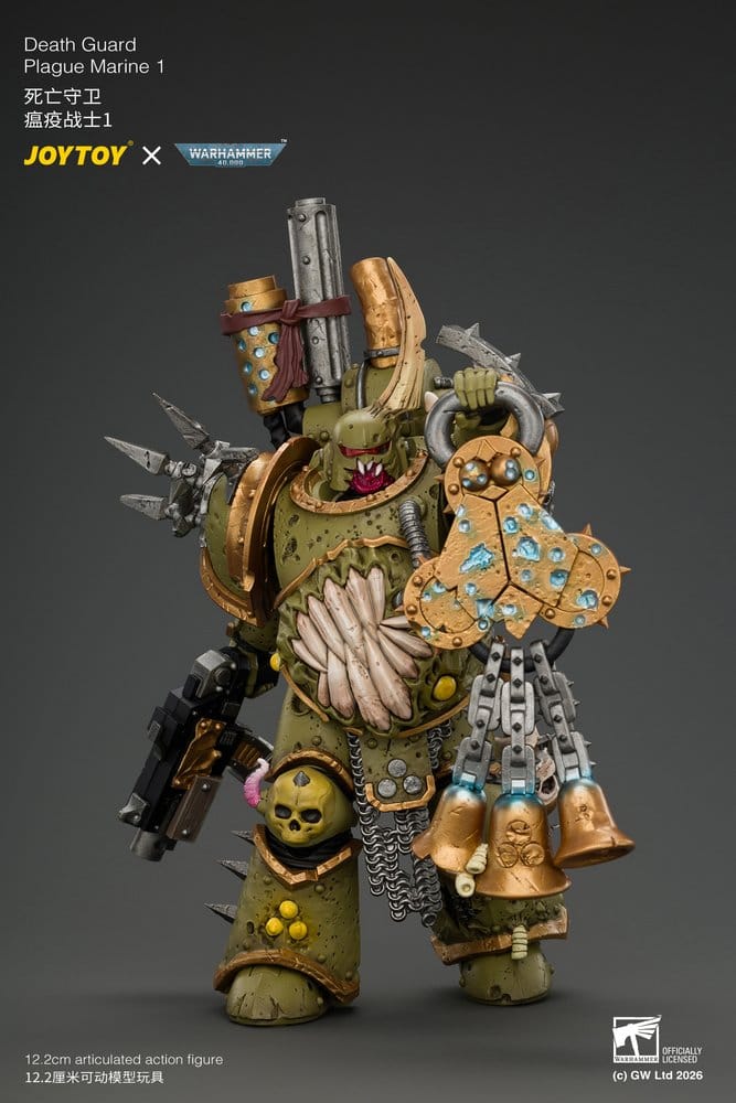 Warhammer Actionfigur Death Guard Plague Marine 1 12 cm - Preorder - ETA: 25.03.2027