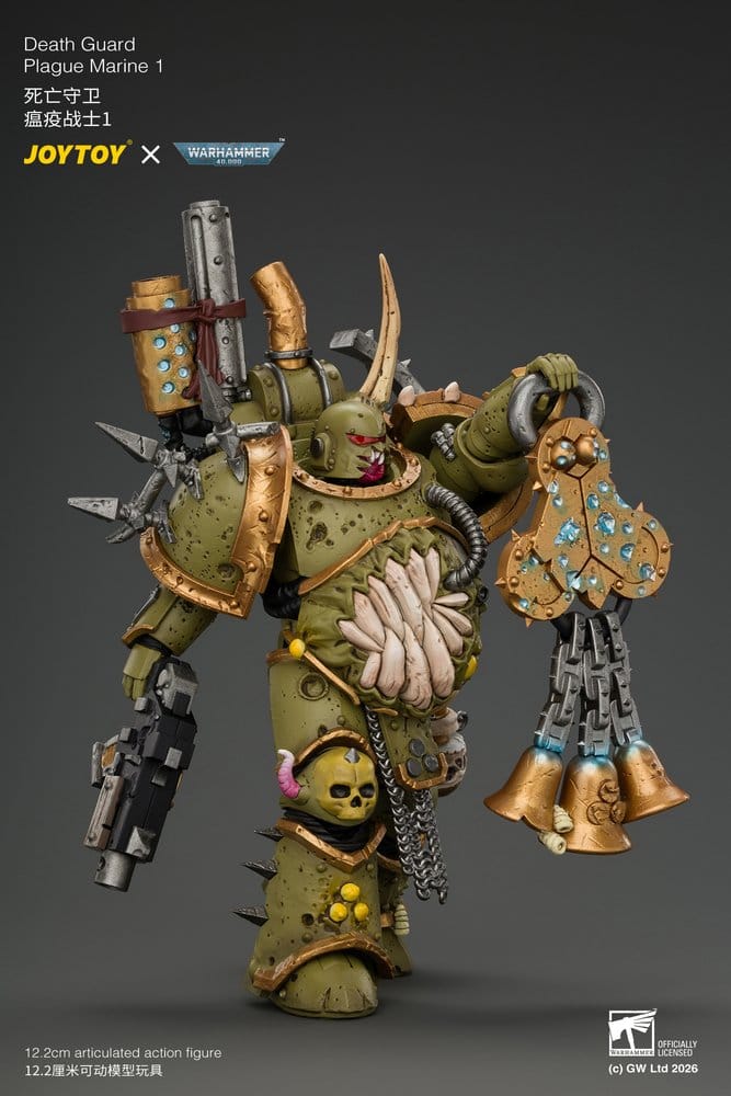 Warhammer Actionfigur Death Guard Plague Marine 1 12 cm - Preorder - ETA: 25.03.2027