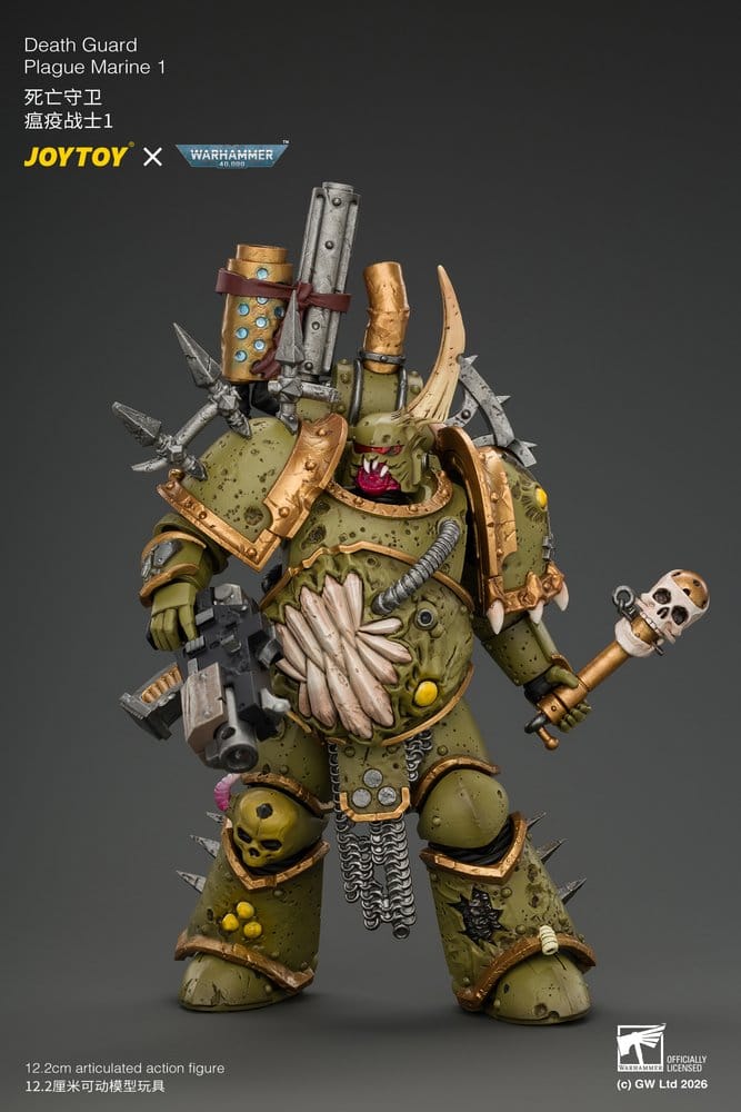Warhammer Actionfigur Death Guard Plague Marine 1 12 cm - Preorder - ETA: 25.03.2027