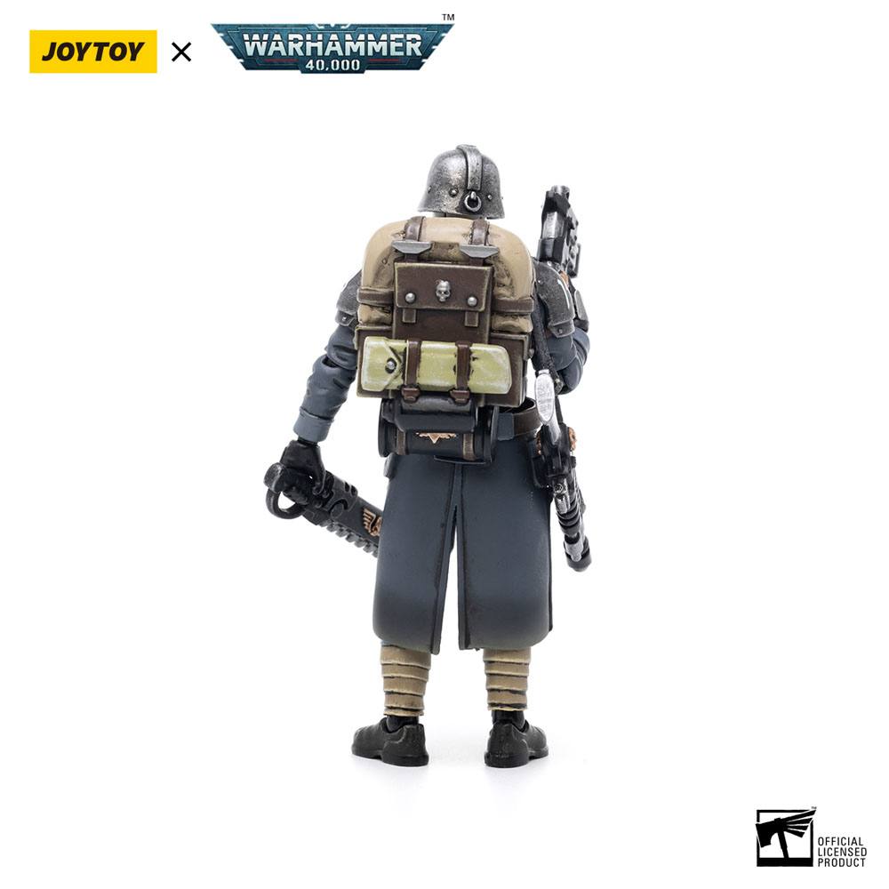 Warhammer 40k Actionfigur 1/18 Death Korps of Krieg Veteran Squad Sergeant 10 cm  - Preorder - ETA: 20.11.2025