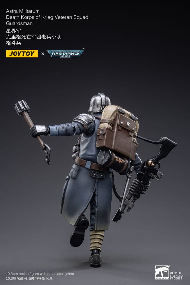 Warhammer 40k Actionfigur 1/18 Astra MilitarumDeath Korps of Krieg Veteran Squad Guardsman 11 cm      - Preorder - ETA: 25.09.2026