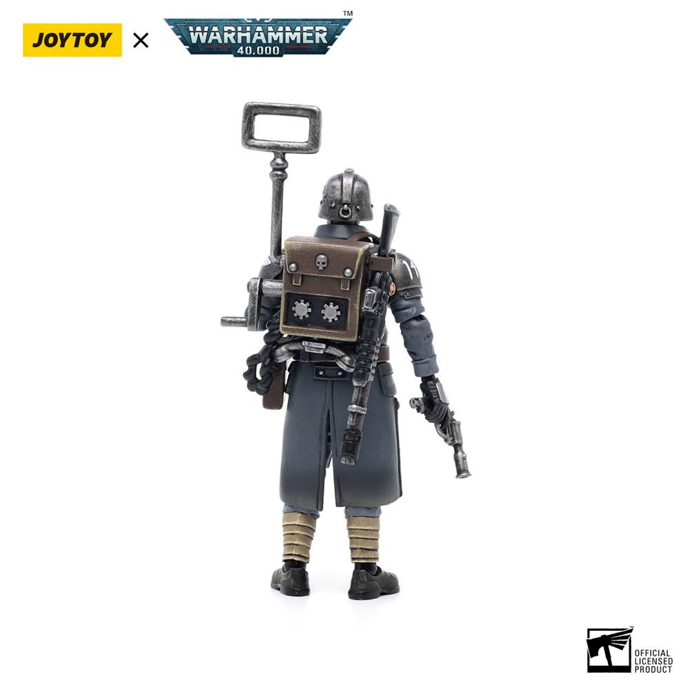 Warhammer 40k Actionfigur 1/18 Death Korps of Krieg Veteran Squad Guardsman Communications Specialist 10 cm - Preorder - ETA: 25.09.2026