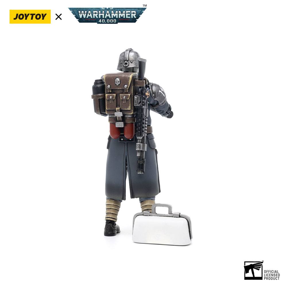 Warhammer 40k Actionfigur 1/18 Death Korps of Krieg Veteran Squad Guardsman Medic 10 cm - Versand: 7 Tage nach Bestellung