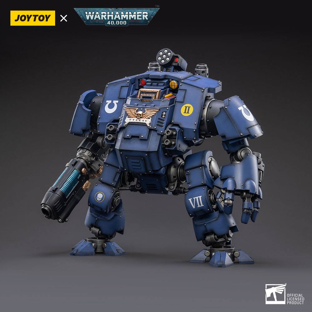 Warhammer 40,000 Actionfigur 1/18 Ultramarines Redemptor Dreadnought Brother Dreadnought Tyleas 30 cm Reproduktion - Preorder - ETA: 01.09.2026