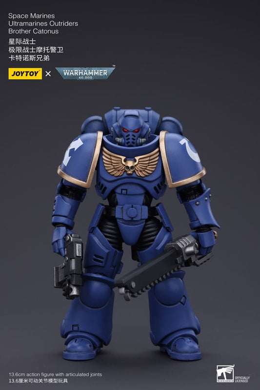 Warhammer 40k Actionfigur 1/18 Space Marines Ultramarines Outriders Brother Catonus 14 cm      - Preorder - ETA: 25.03.2026