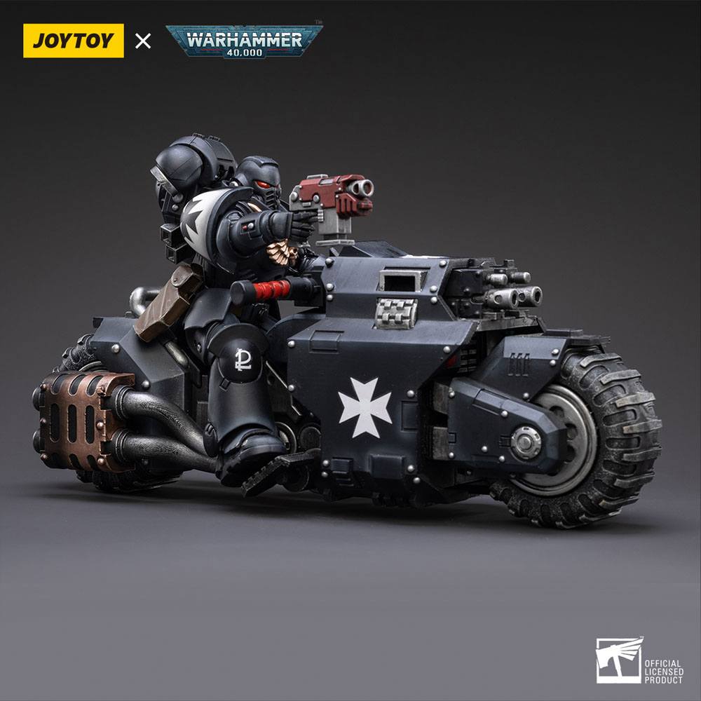 Warhammer 40k Fahrzeug 1/18 Black Templars Outrider Bike 22 cm  - Versand: 5-7 Tage nach Bestellung