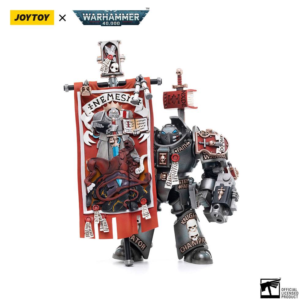 Warhammer 40k Actionfigur 1/18 Grey Knights Terminator Retius Akantar 13 cm - Preorder - ETA: 25.10.2026