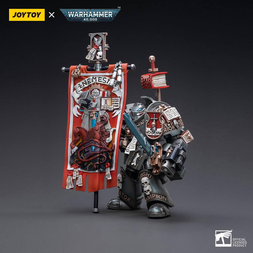 Warhammer 40k Actionfigur 1/18 Grey Knights Terminator Retius Akantar 13 cm - Preorder - ETA: 25.10.2026