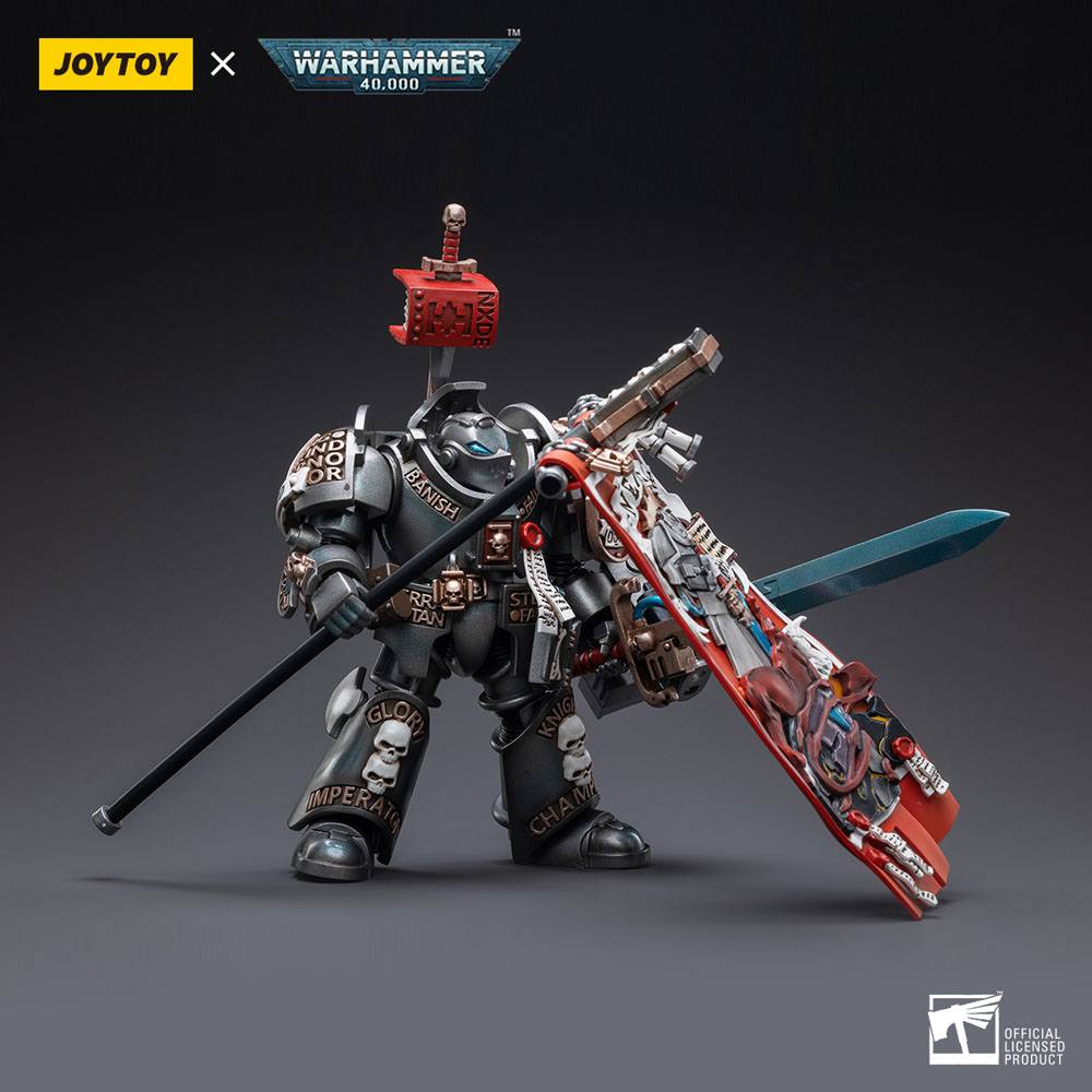 Warhammer 40k Actionfigur 1/18 Grey Knights Terminator Retius Akantar 13 cm - Preorder - ETA: 25.10.2026
