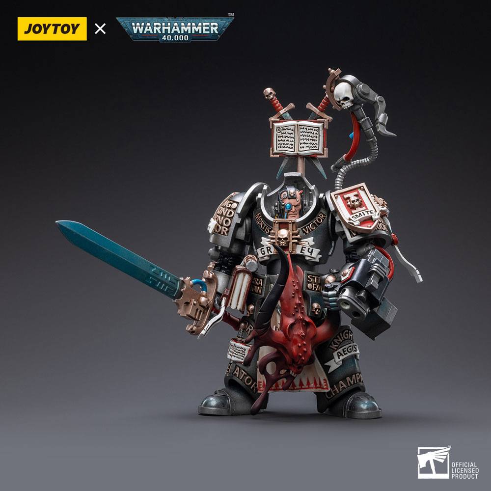 Warhammer 40k Actionfigur 1/18 Grey Knights Terminator Incanus Neodan 13 cm - Preorder - ETA: 25.10.2026
