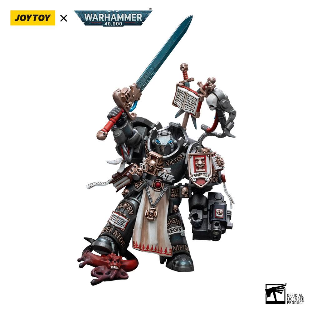 Warhammer 40k Actionfigur 1/18 Grey Knights Terminator Incanus Neodan 13 cm - Preorder - ETA: 25.10.2026