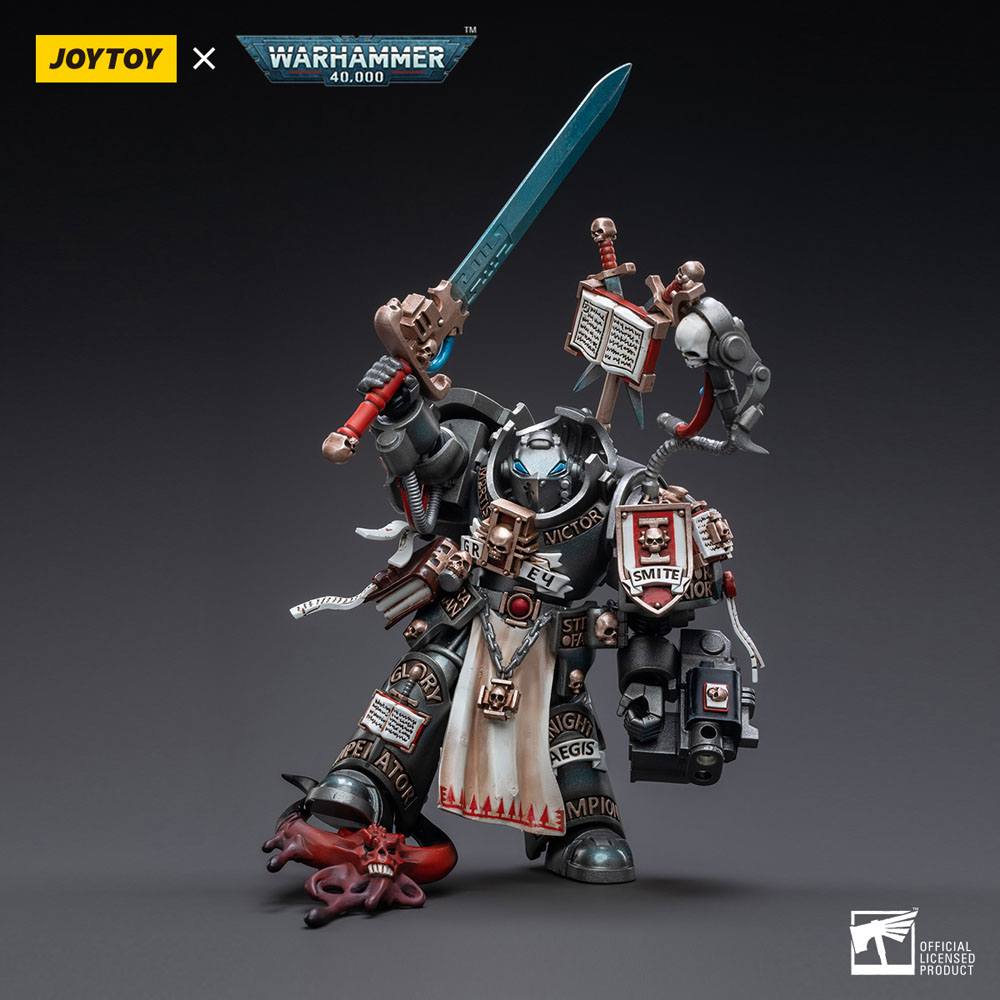 Warhammer 40k Actionfigur 1/18 Grey Knights Terminator Incanus Neodan 13 cm - Preorder - ETA: 25.10.2026