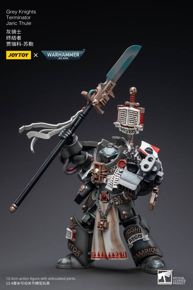 Warhammer 40k Actionfigur 1/18 Grey Knights Terminator Jaric Thule 13 cm  - Preorder - ETA: 25.10.2026