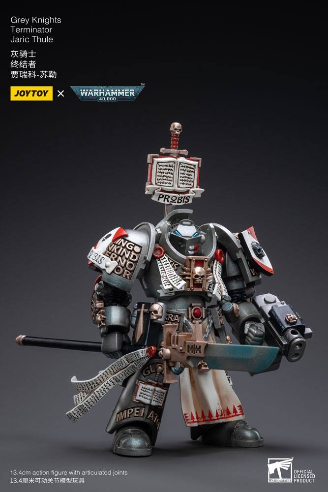 Warhammer 40k Actionfigur 1/18 Grey Knights Terminator Jaric Thule 13 cm  - Preorder - ETA: 25.10.2026
