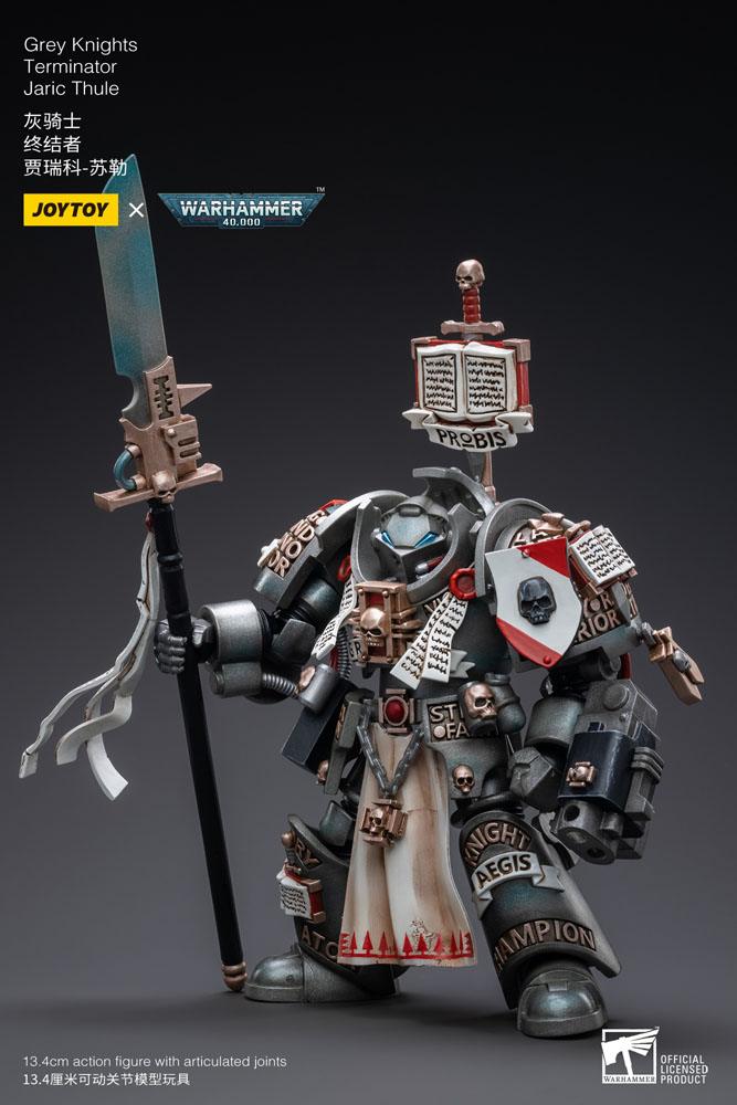 Warhammer 40k Actionfigur 1/18 Grey Knights Terminator Jaric Thule 13 cm  - Preorder - ETA: 25.10.2026