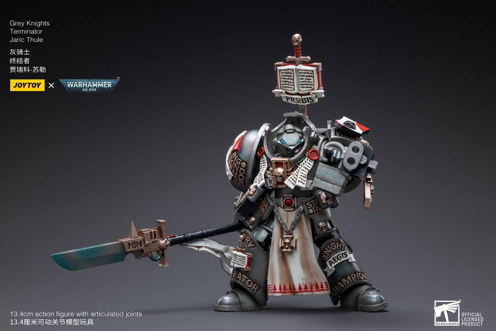 Warhammer 40k Actionfigur 1/18 Grey Knights Terminator Jaric Thule 13 cm  - Preorder - ETA: 25.10.2026