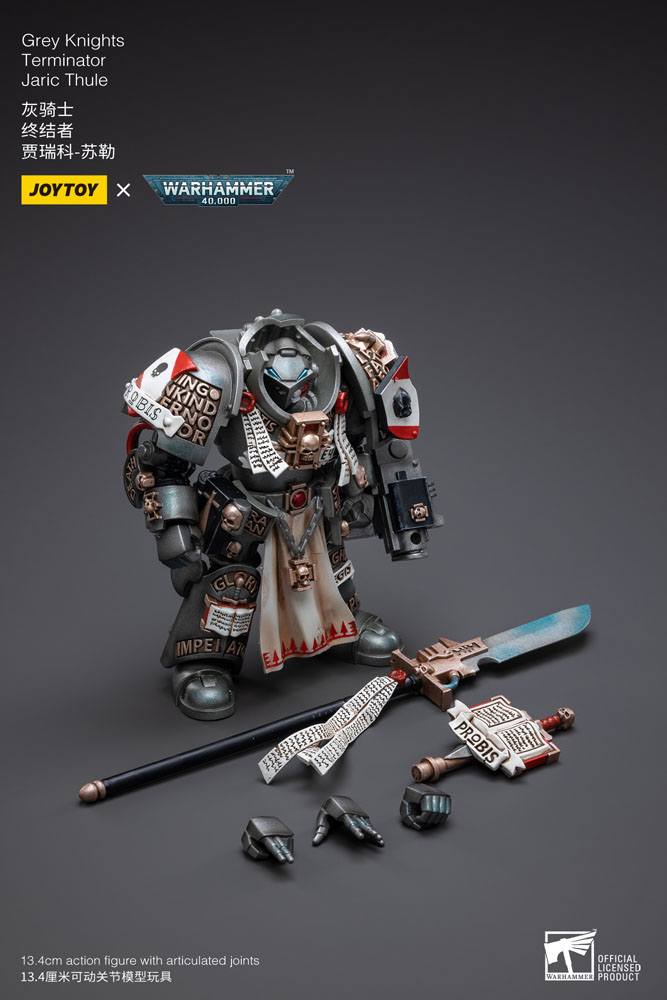 Warhammer 40k Actionfigur 1/18 Grey Knights Terminator Jaric Thule 13 cm  - Preorder - ETA: 25.10.2026