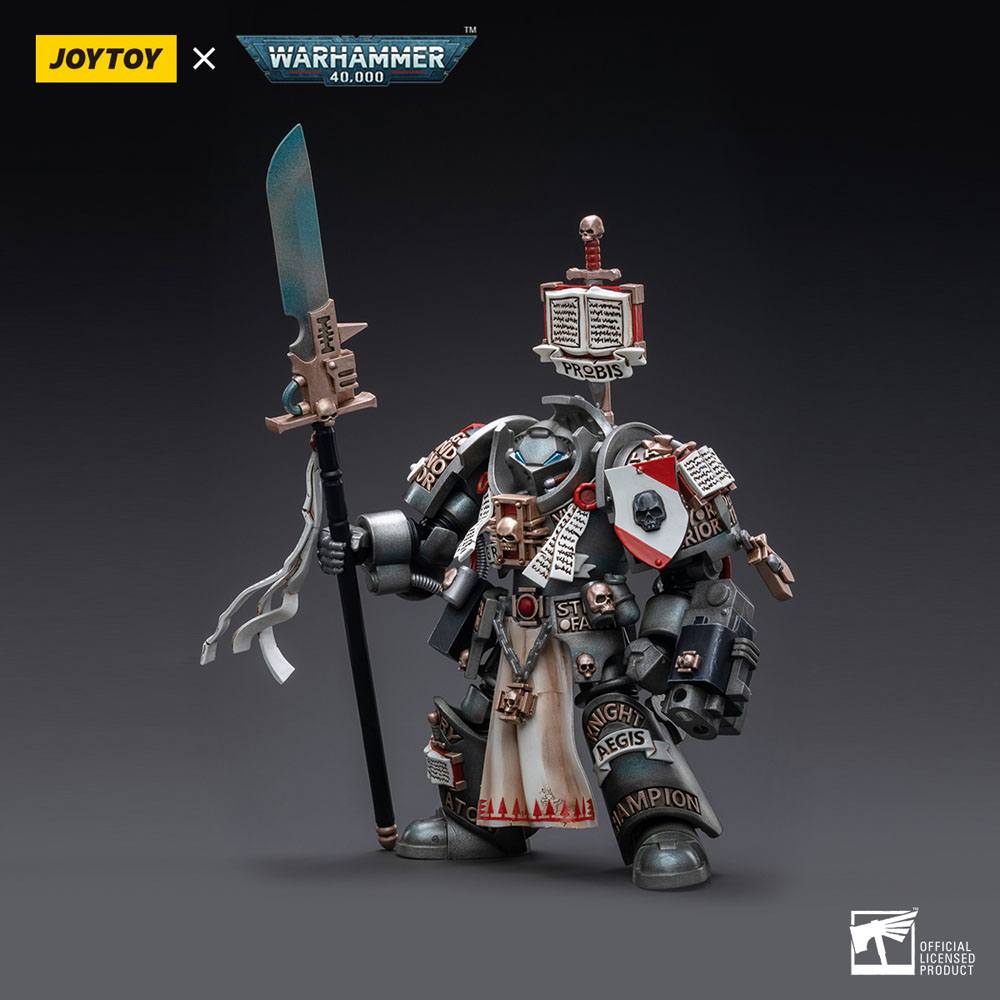 Warhammer 40k Actionfigur 1/18 Grey Knights Terminator Jaric Thule 13 cm  - Preorder - ETA: 25.10.2026