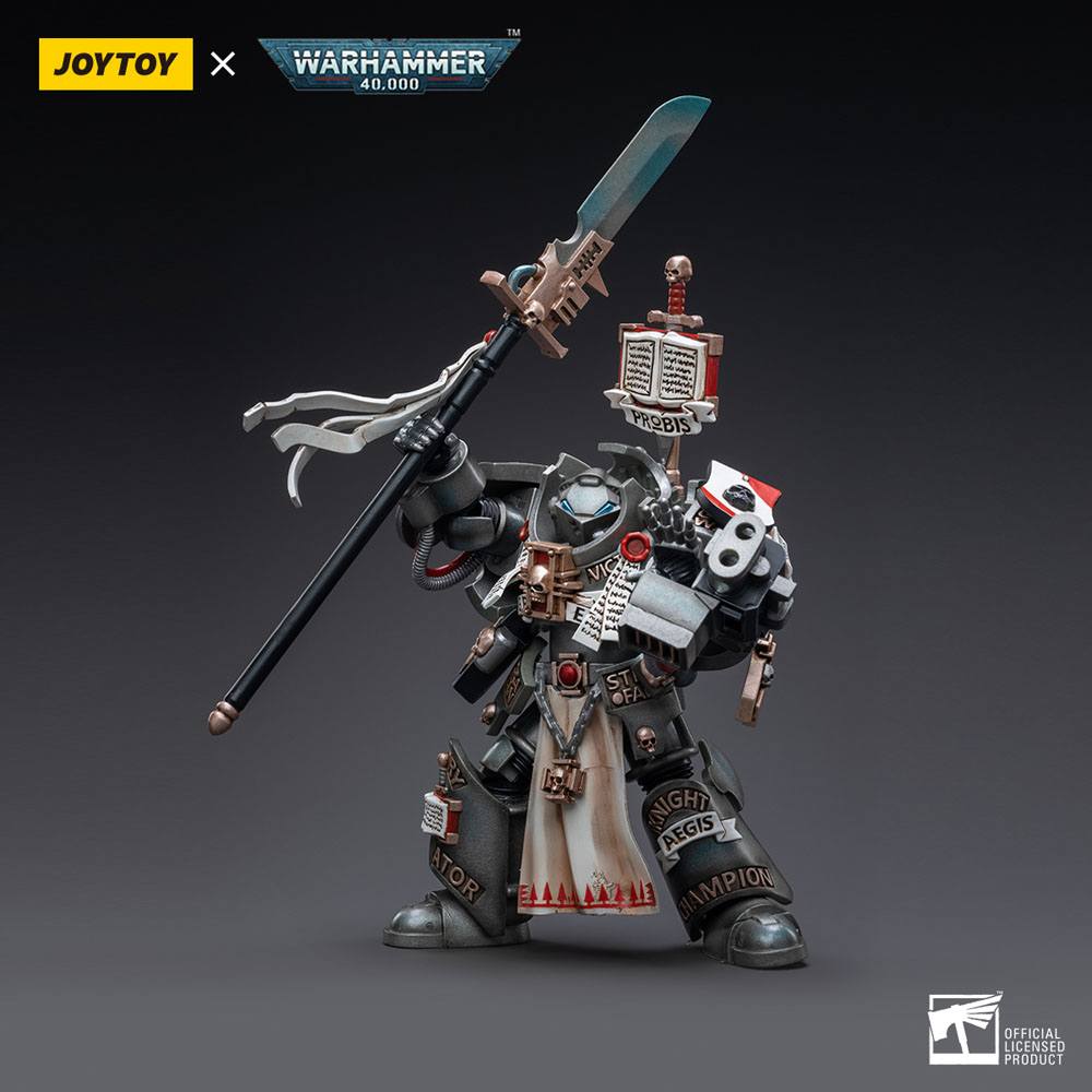 Warhammer 40k Actionfigur 1/18 Grey Knights Terminator Jaric Thule 13 cm  - Preorder - ETA: 25.10.2026