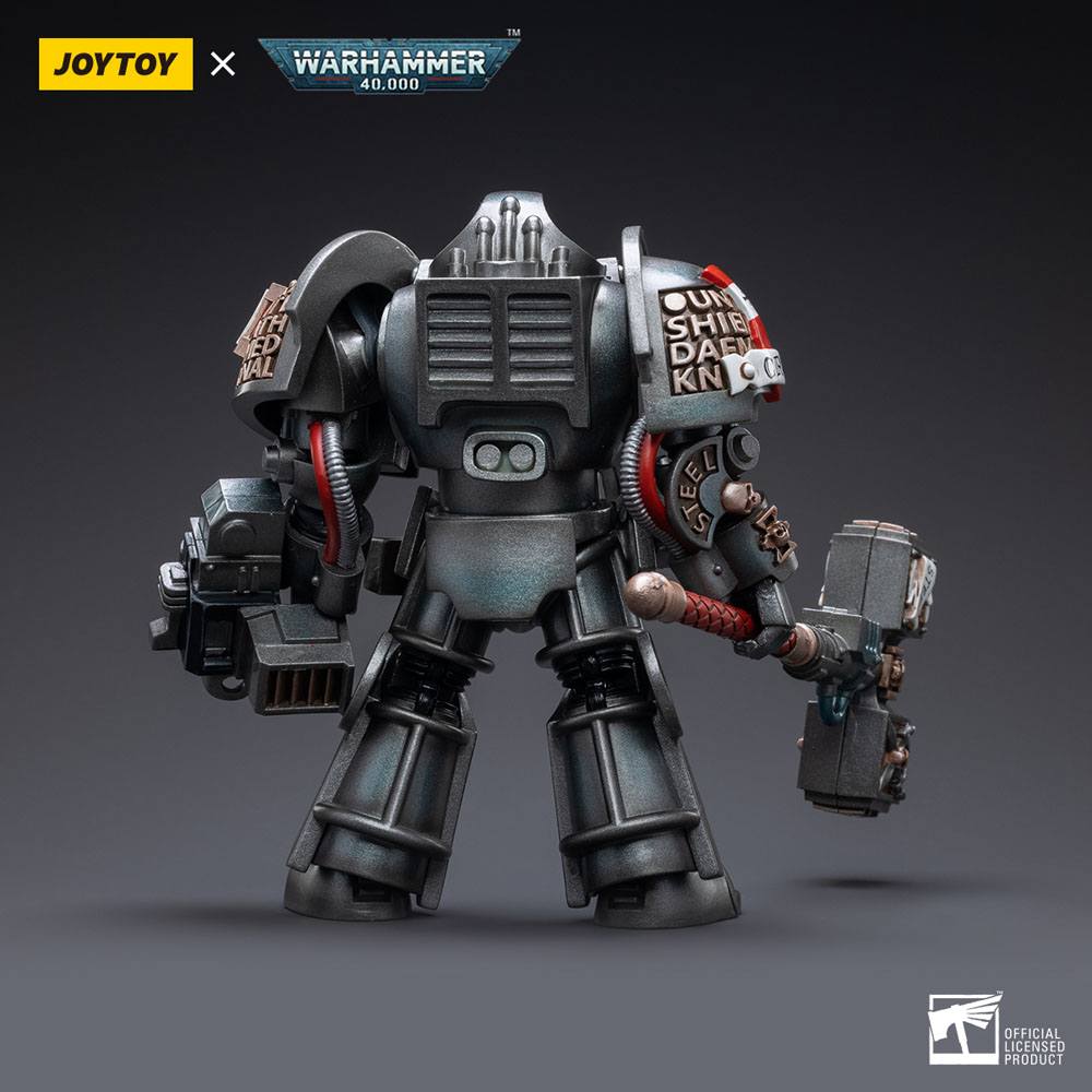 Warhammer 40k Actionfigur 1/18 Grey Knights Terminator Caddon Vibova 13 cm - Versand: 5-7 Tage nach Bestellung