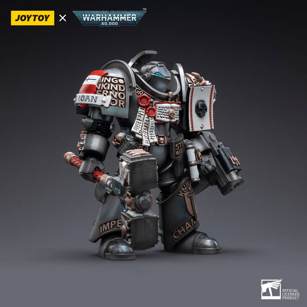 Warhammer 40k Actionfigur 1/18 Grey Knights Terminator Caddon Vibova 13 cm - Versand: 5-7 Tage nach Bestellung