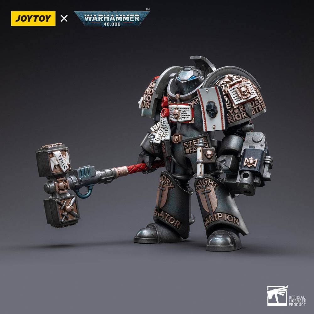 Warhammer 40k Actionfigur 1/18 Grey Knights Terminator Caddon Vibova 13 cm - Versand: 5-7 Tage nach Bestellung