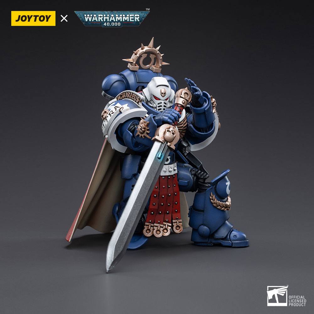 Warhammer 40k Actionfigur 1/18 Ultramarines Primaris Captain 12 cm - Preorder - ETA: 19.12.2025