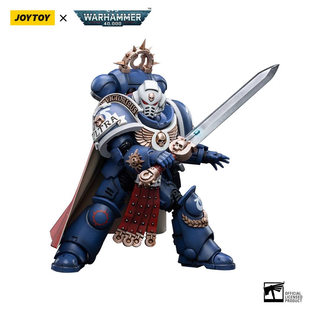 Warhammer 40k Actionfigur 1/18 Ultramarines Primaris Captain 12 cm - Preorder - ETA: 19.12.2025