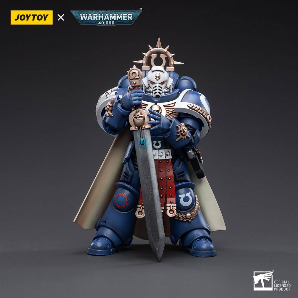 Warhammer 40k Actionfigur 1/18 Ultramarines Primaris Captain 12 cm - Preorder - ETA: 19.12.2025