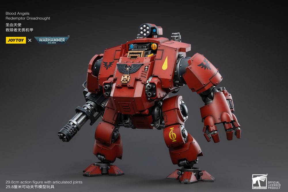 Warhammer 40k Actionfigur 1/18 Blood Angels Redemptor Dreadnought 30 cm - Preorder - ETA: 26.01.2026