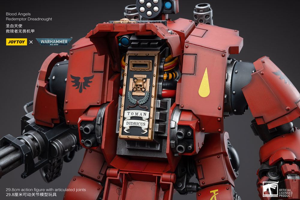 Warhammer 40k Actionfigur 1/18 Blood Angels Redemptor Dreadnought 30 cm - Preorder - ETA: 26.01.2026
