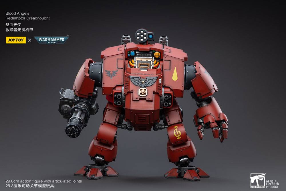 Warhammer 40k Actionfigur 1/18 Blood Angels Redemptor Dreadnought 30 cm - Preorder - ETA: 26.01.2026