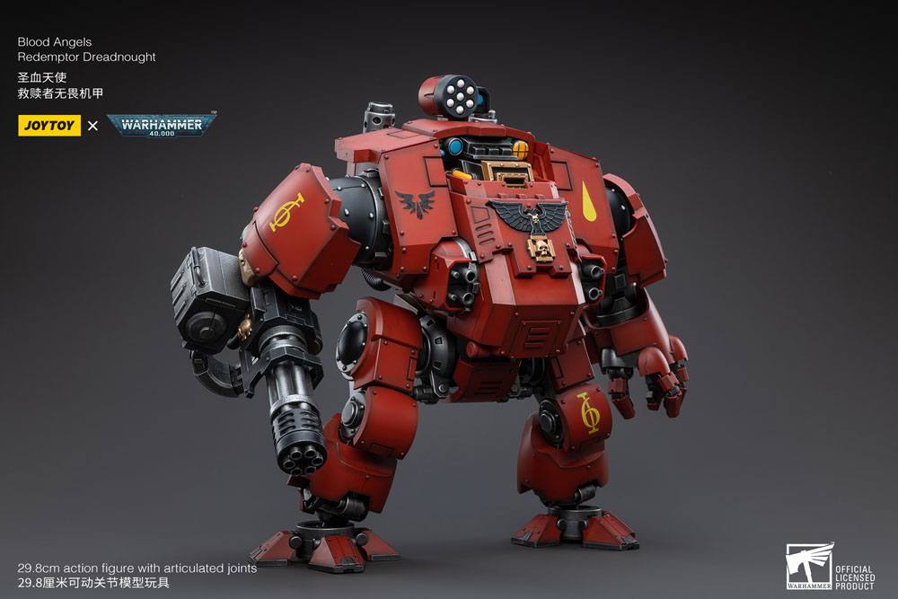 Warhammer 40k Actionfigur 1/18 Blood Angels Redemptor Dreadnought 30 cm - Preorder - ETA: 26.01.2026
